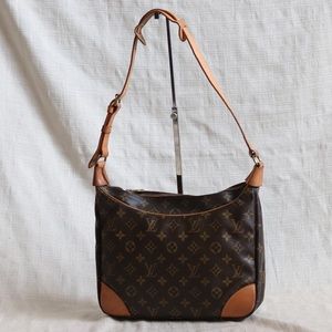 Louis Vuitton Boulogne 35 Handbag Monogram Canvas